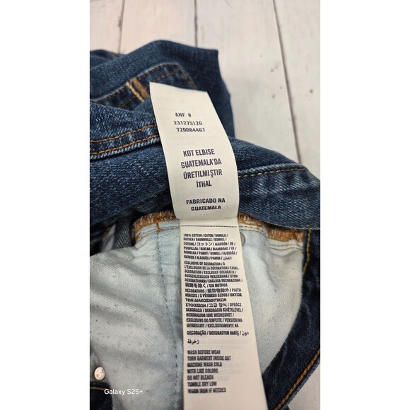 Abercrombie Kids Size 16 The A&F Skinny Blue Denim Jeans Youth EUC - Picture 9 of 12